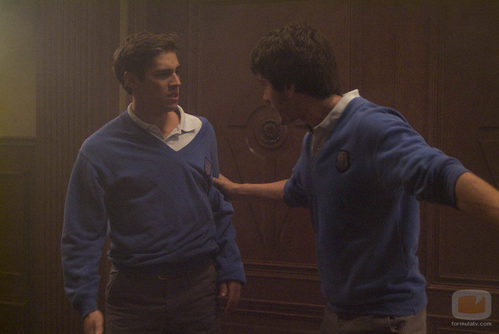 Martín Rivas y Yon González en 'El fin'