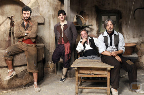 Isak Ferriz, Adrián Salcedo, Manuel Galiana y Aníbal Soto (Los Pérez)