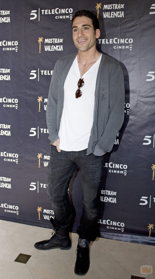 Miguel Ángel Silvestre en la presentación de 'Alakrana'