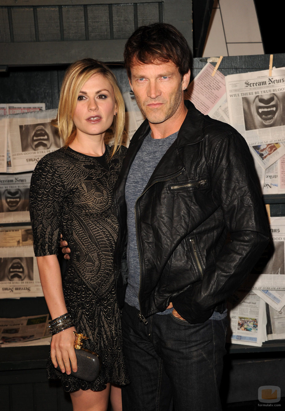 Stephen Moyer y Anna Paquin