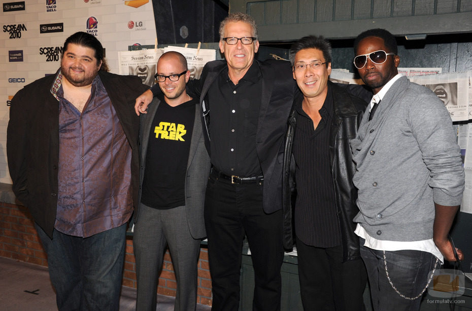 El equipo de 'Lost' en los Scream 2010