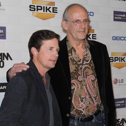 Christopher Lloyd y Michael J. Fox