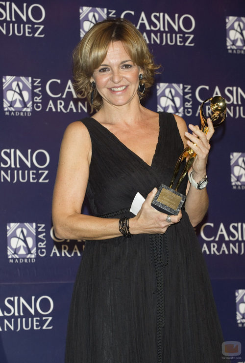 Almudena Ariza en los Premios Antena de Oro