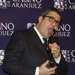 Florentino Fernández en los Premios Antena de Oro