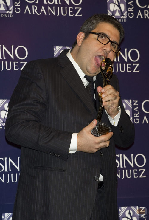 Florentino Fernández en los Premios Antena de Oro
