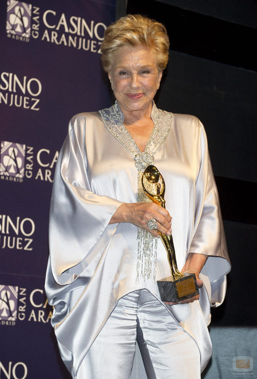 Lola Herrera en los Premios Antena de Oro