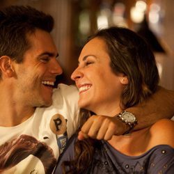 Marc Clotet y Ana Milán sonríen