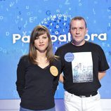 José Manuel Lúcia y Laura Gonzalo en 'Pasapalabra'