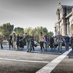Los zombies llegan a la Puerta de Alcalá