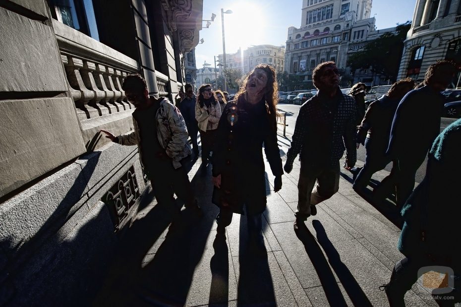 La marcha zombie madrileña de Fox