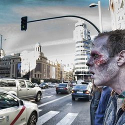 La marcha zombie de 'The walking dead'