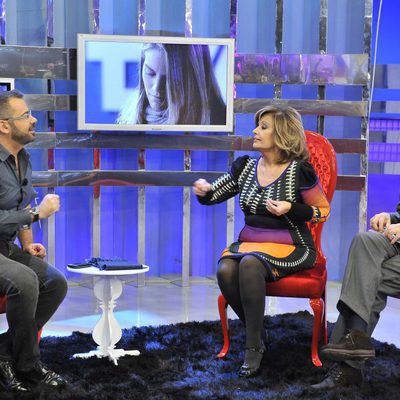 Jorge Javier Vázquez, María Teresa Campos y Jaime Peñafiel
