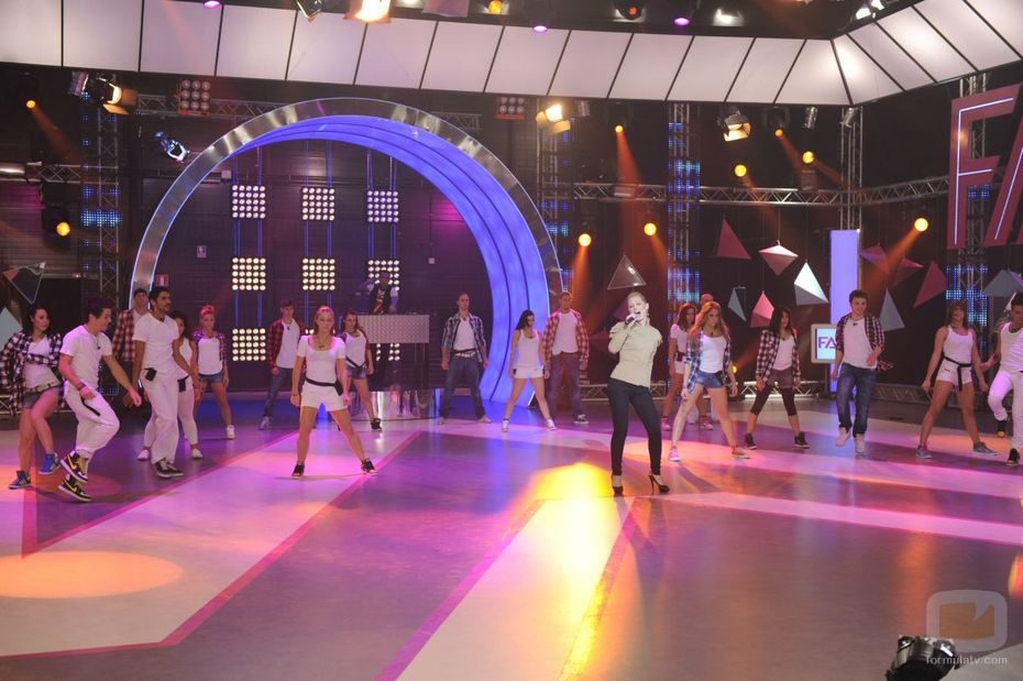Soraya y los chicos de 'Fama'