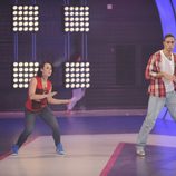Nacho y Sabela bailando