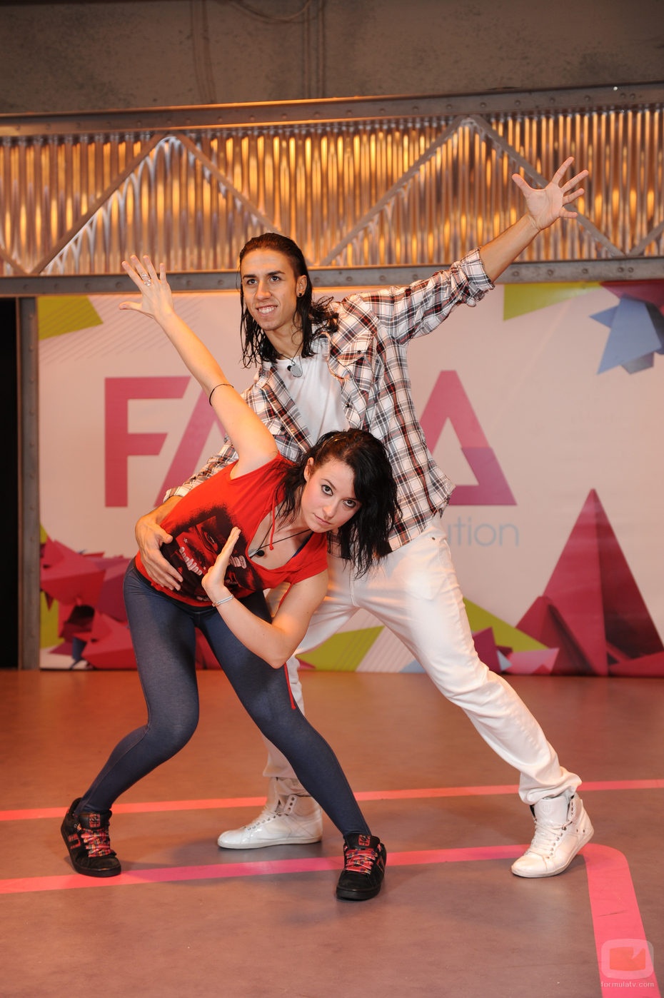 Nacho y Sabela, pareja de básico
