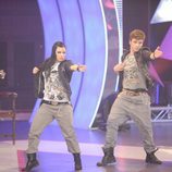 Tania y Guille bailando