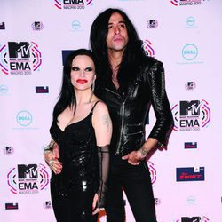 Alaska y Mario Vaquerizo en los MTV EMA