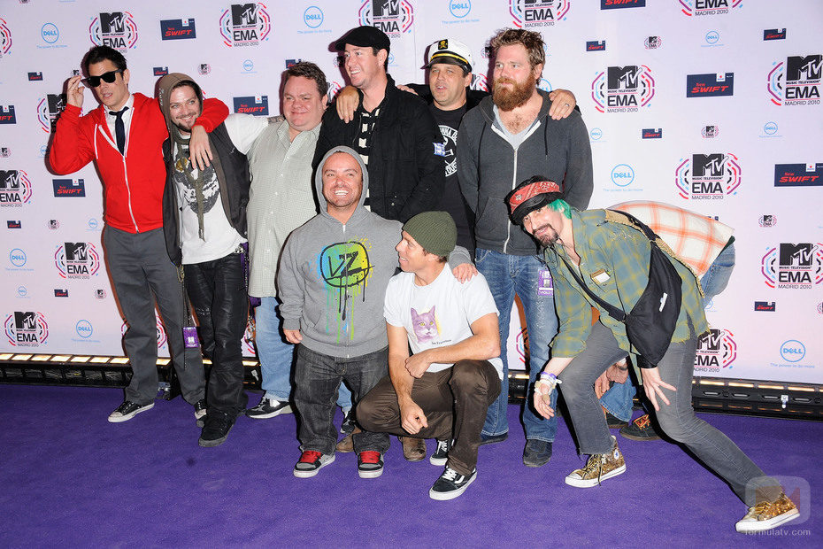 Los chicos de Jackass en los MTV EMA
