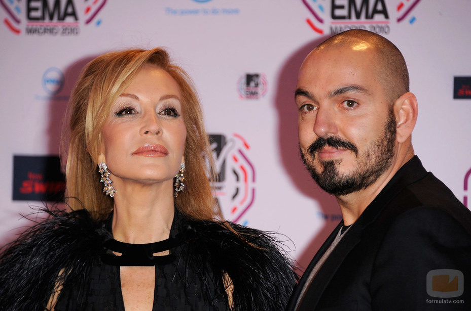 Carmen Lomana en los MTV EMA 2010
