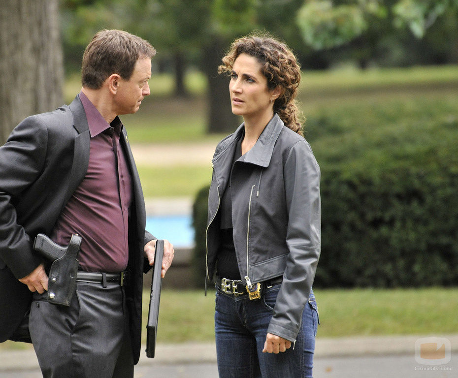 Mac Taylor y Stella Bonasera