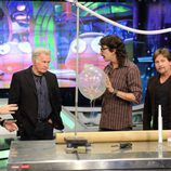 Emilio Estevez y Martin Sheen con Marron