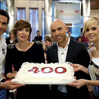 Óscar Higares, Sandra Barneda, Emilio Pineda y Miriam Sánchez
