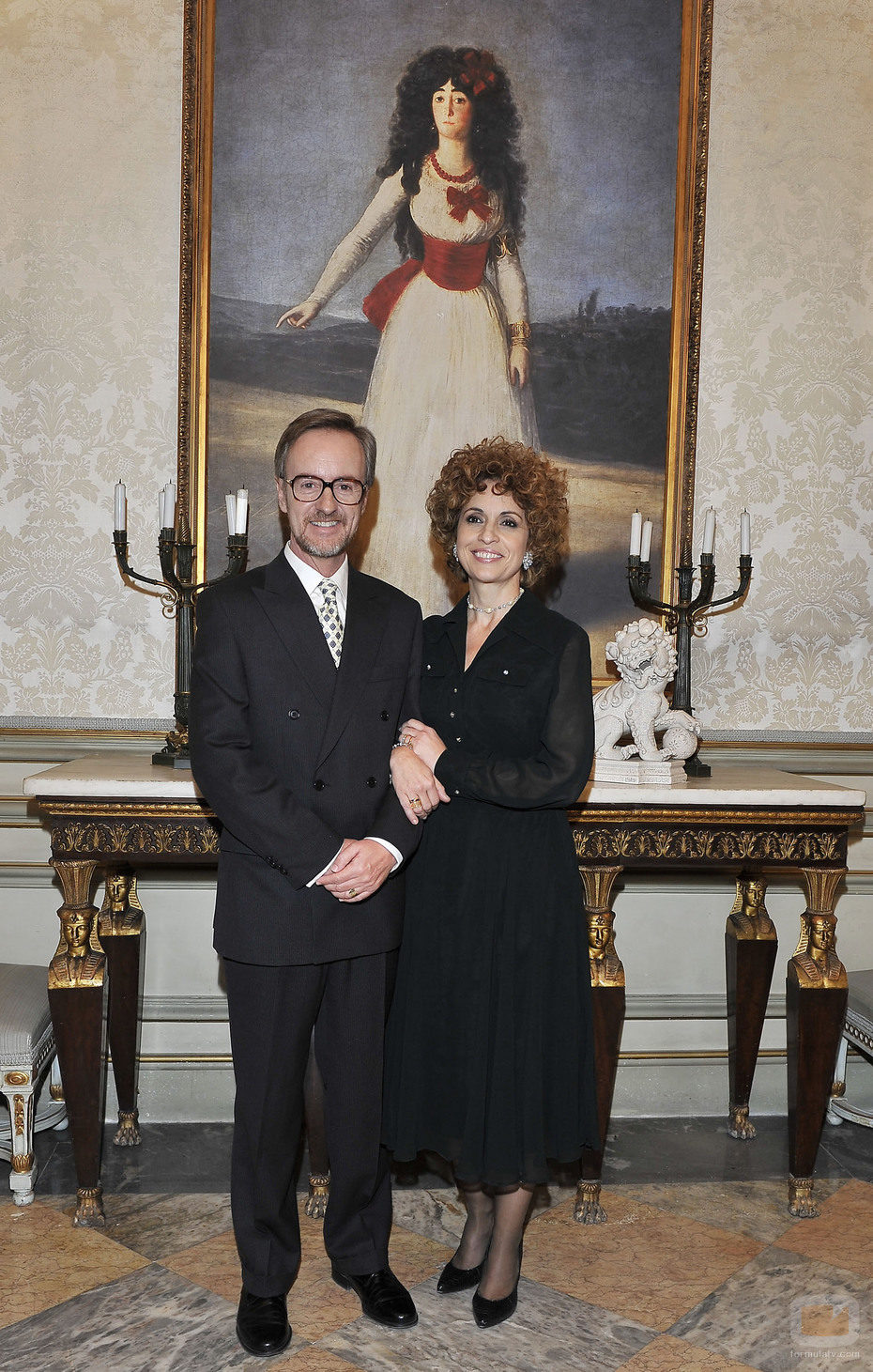 Carlos Hipólito y Adriana Ozores
