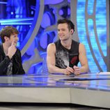 Dougie Poynter y y Harry Judd en 'El hormiguero'