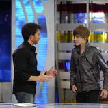 Justin Bieber con Pablo Motos