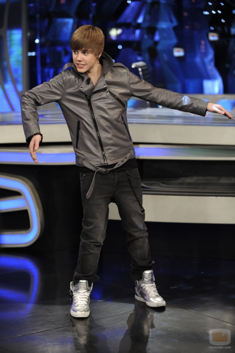 Justin Bieber en su visita a 'El hormiguero'