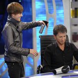 Justin Bieber bromea con Pablo Motos
