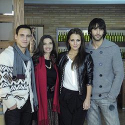 Ricard Sales, Ángela Molina, Paula Echevarría y Aitor Luna