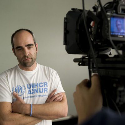 Luis Tosar en "La caravana de los refugiados"