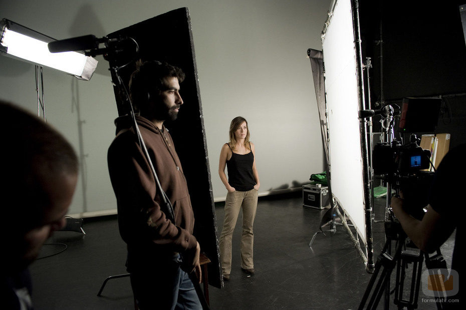 Making of de Marta Etura en "La caravana de los refugiados"
