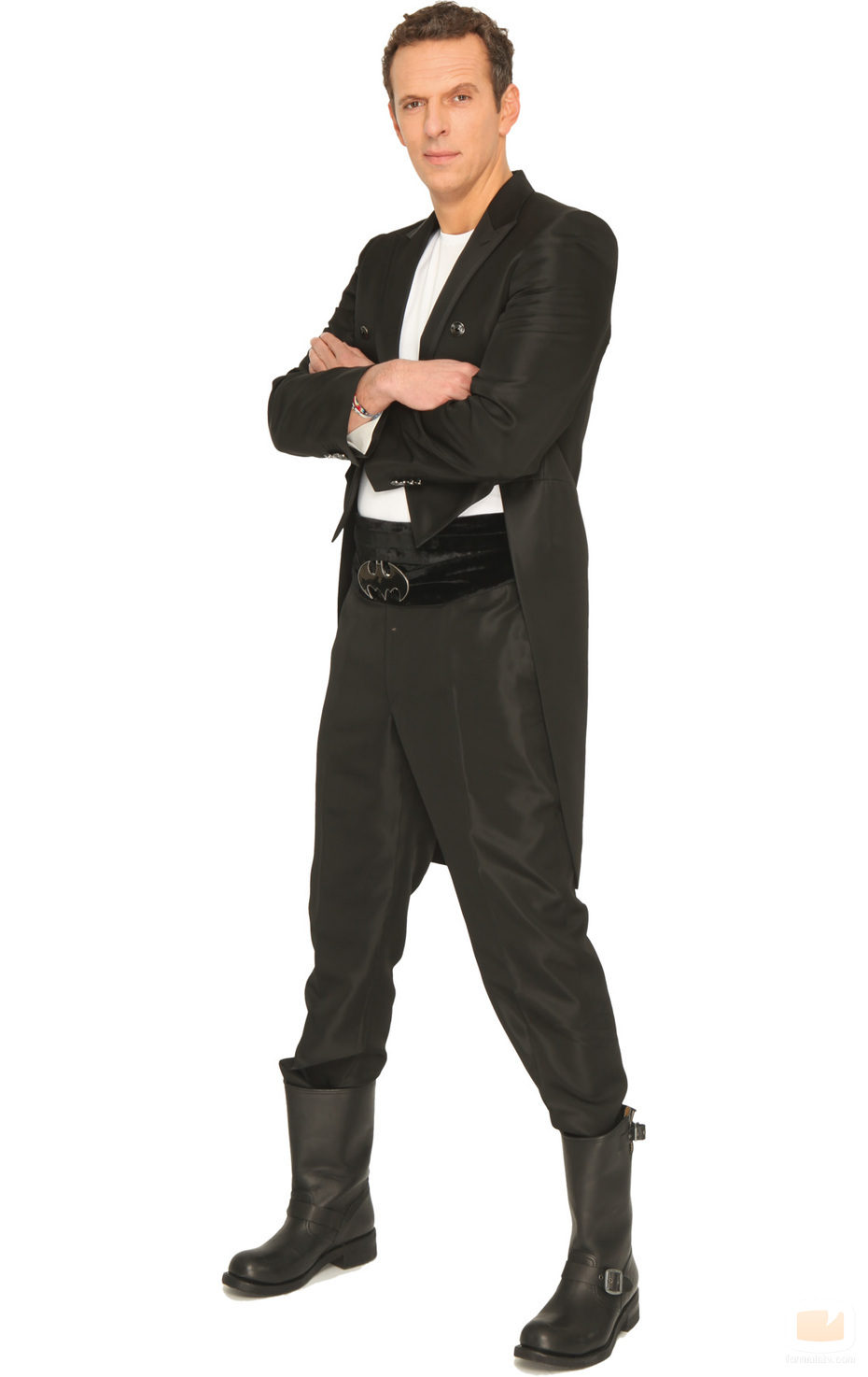 Joaquín Prat es Batman en el calendario de Ana Rosa