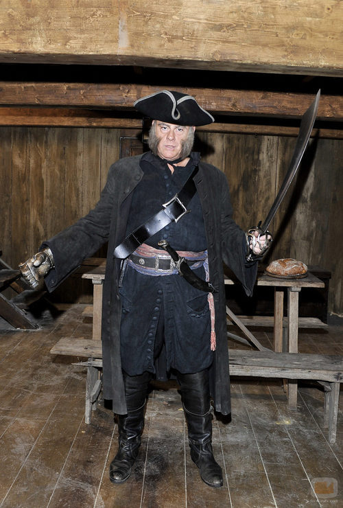Aitor Mazo es el Capitán Bocanegra en 'Piratas'