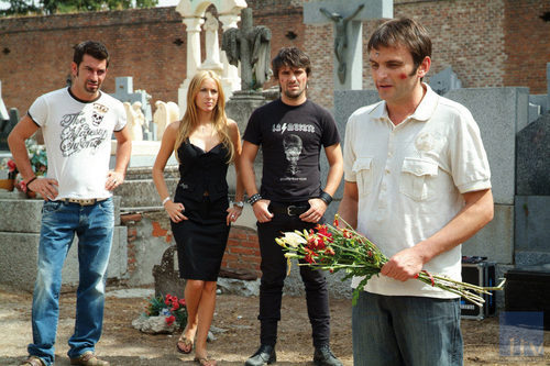 Arturo Valls, Kira Miró Gorka Lasaosa y Fernando Tejero
