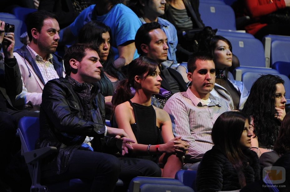Sara Carbonero e Íker Casillas en los Premios 40 2010