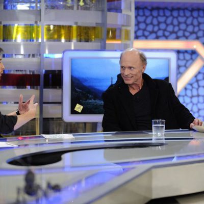 Ed Harris con Pablo Motos