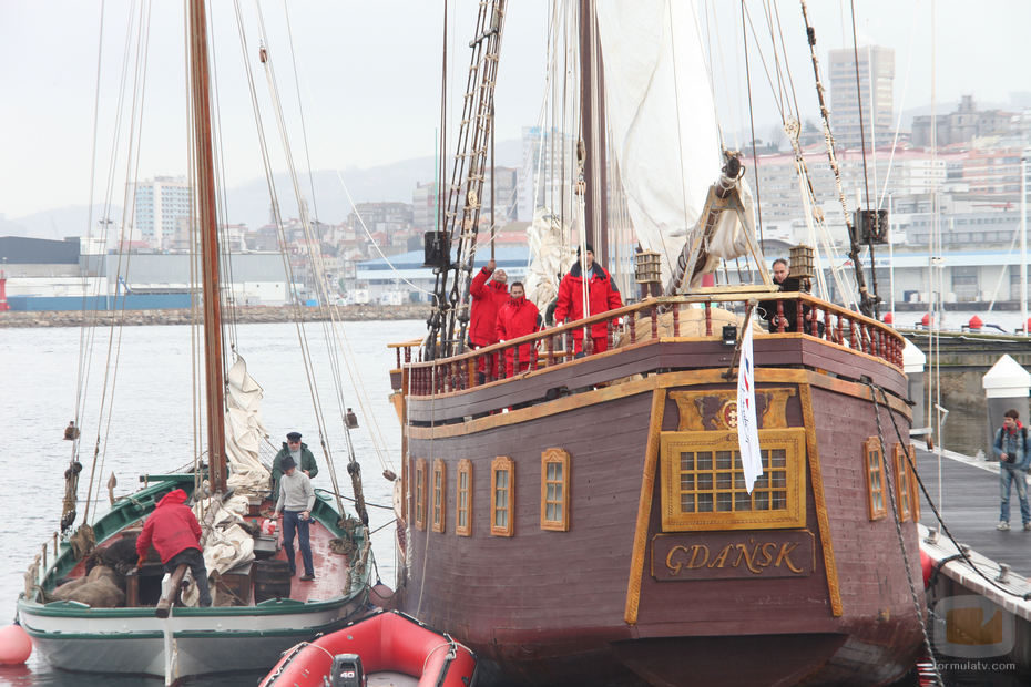 Popa del galeon de 'Piratas'