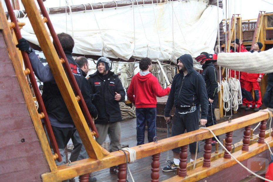 Equipo de especialistas de 'Piratas'