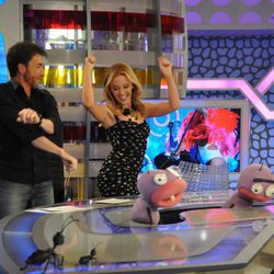 Kylie Minogue baila en 'El hormiguero'