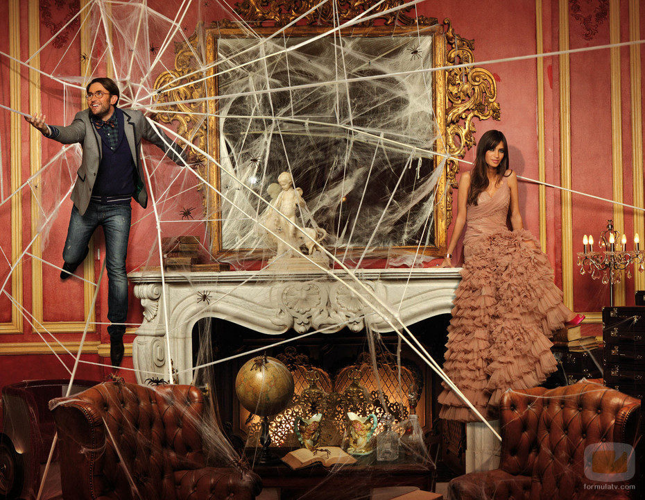 Sara Carbonero y Maxim Huerta en "Spiderman"