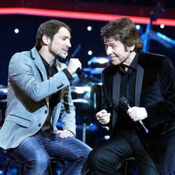 Manuel Martos y Raphael en "Te llevo en el corazón"
