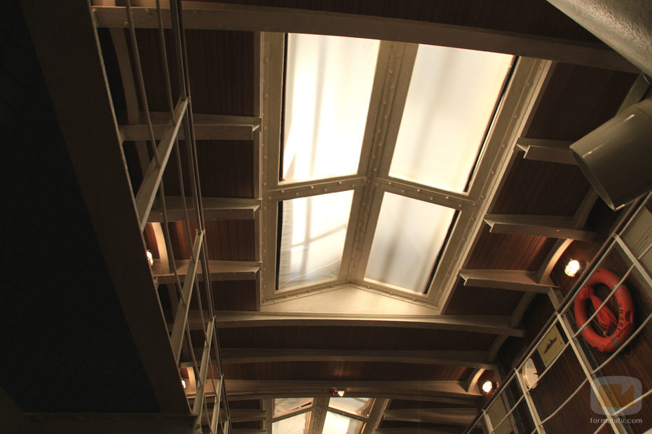 Techo del comedor de 'El barco'