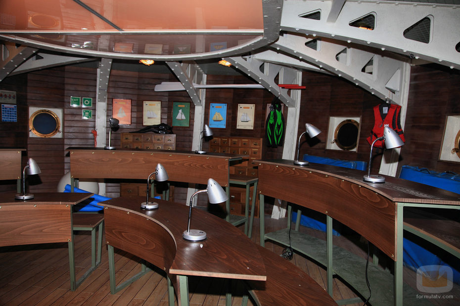Aula de 'El barco'