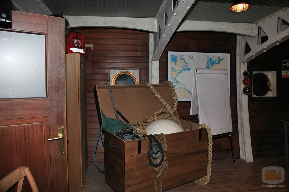Decorado de 'El barco'