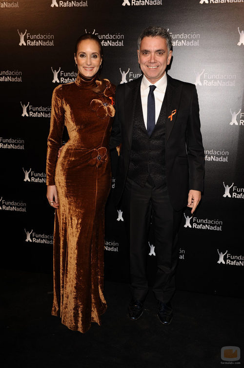 Sandra Ibarra y Juan Ramón Lucas