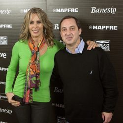 Miriam Díaz Aroca y el actor Jorge Roelas