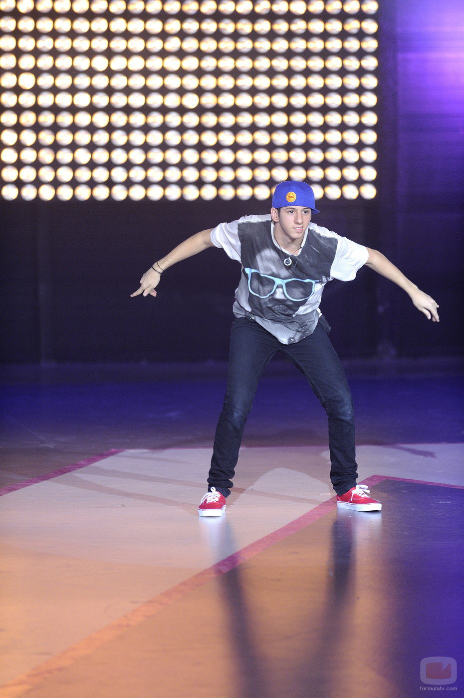 El ganador de 'Fama' bailando